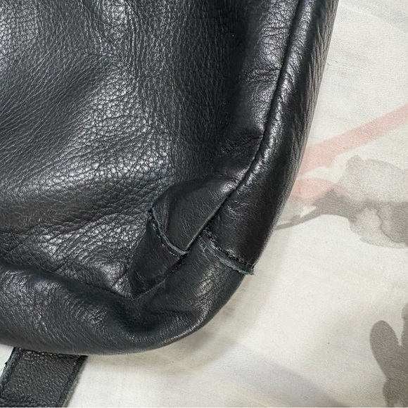 American Leather Co. Liberty Backpack Minimalist Comfy Multipurpose In Black - Picture 9 of 16